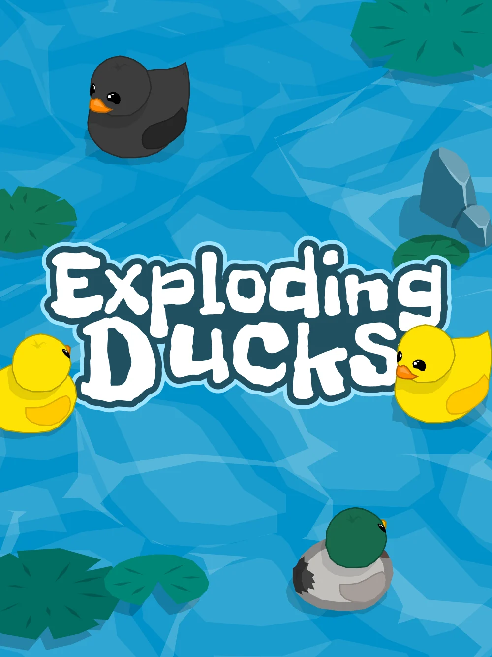 Juego divertido con patos explosivos y estilo casual premium